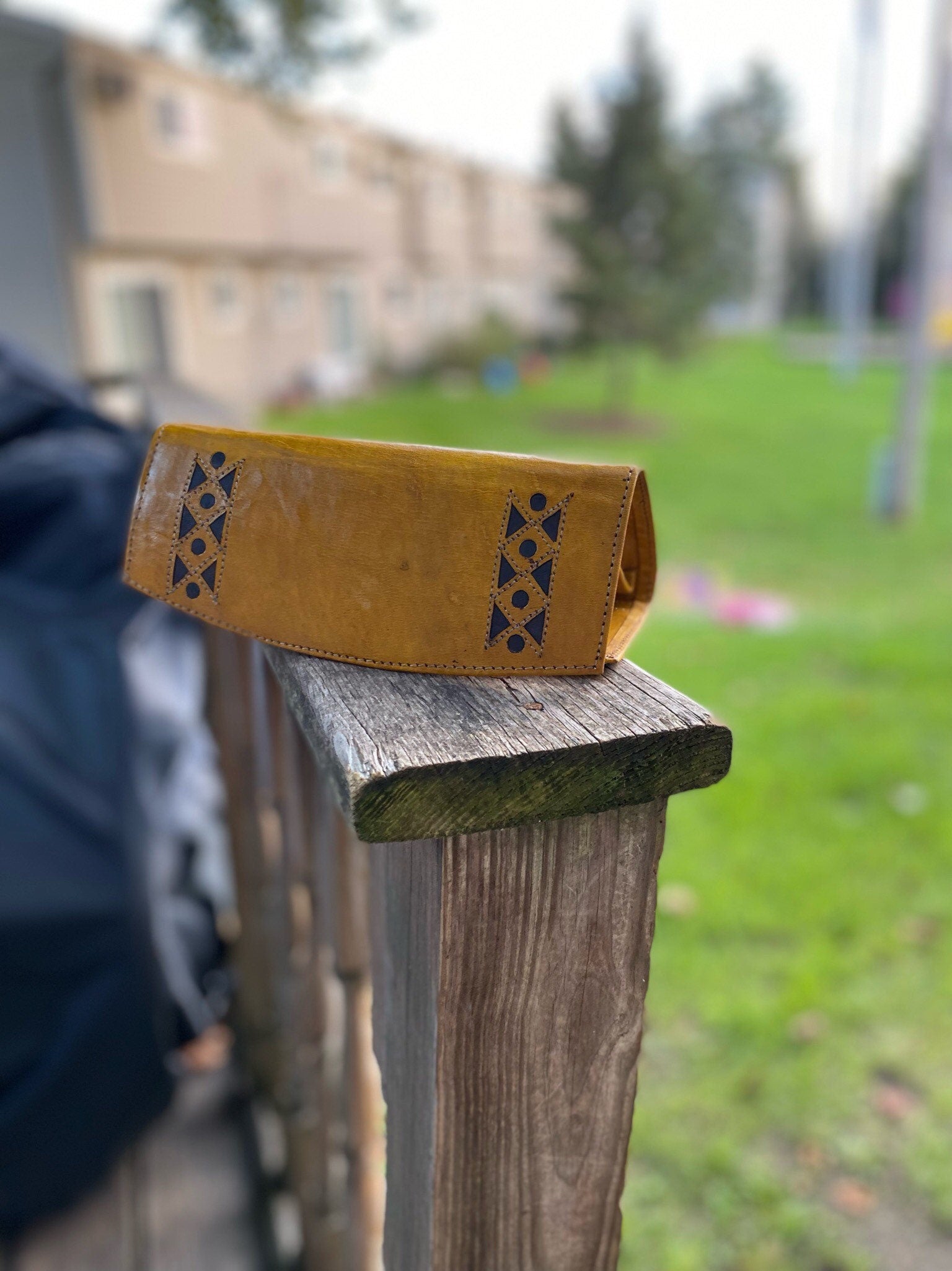 Women’s Leather Wallet made in Mali (West Africa)