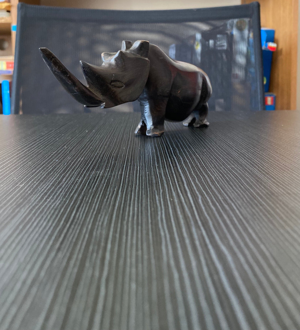 AUTHENTIC Rhino CARVING