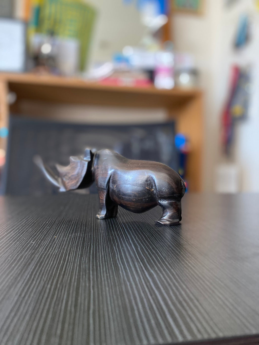 AUTHENTIC Rhino CARVING