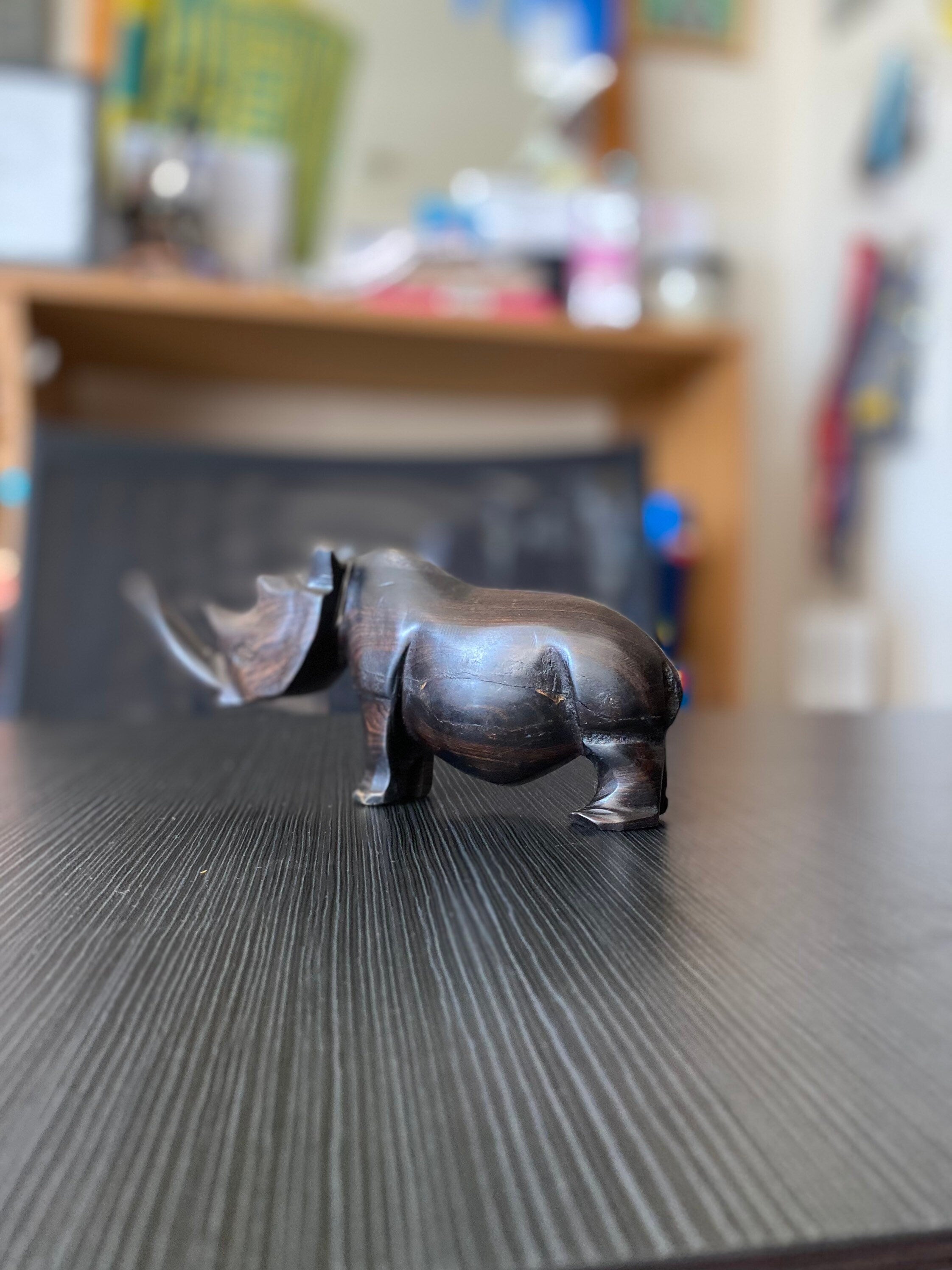 AUTHENTIC Rhino CARVING