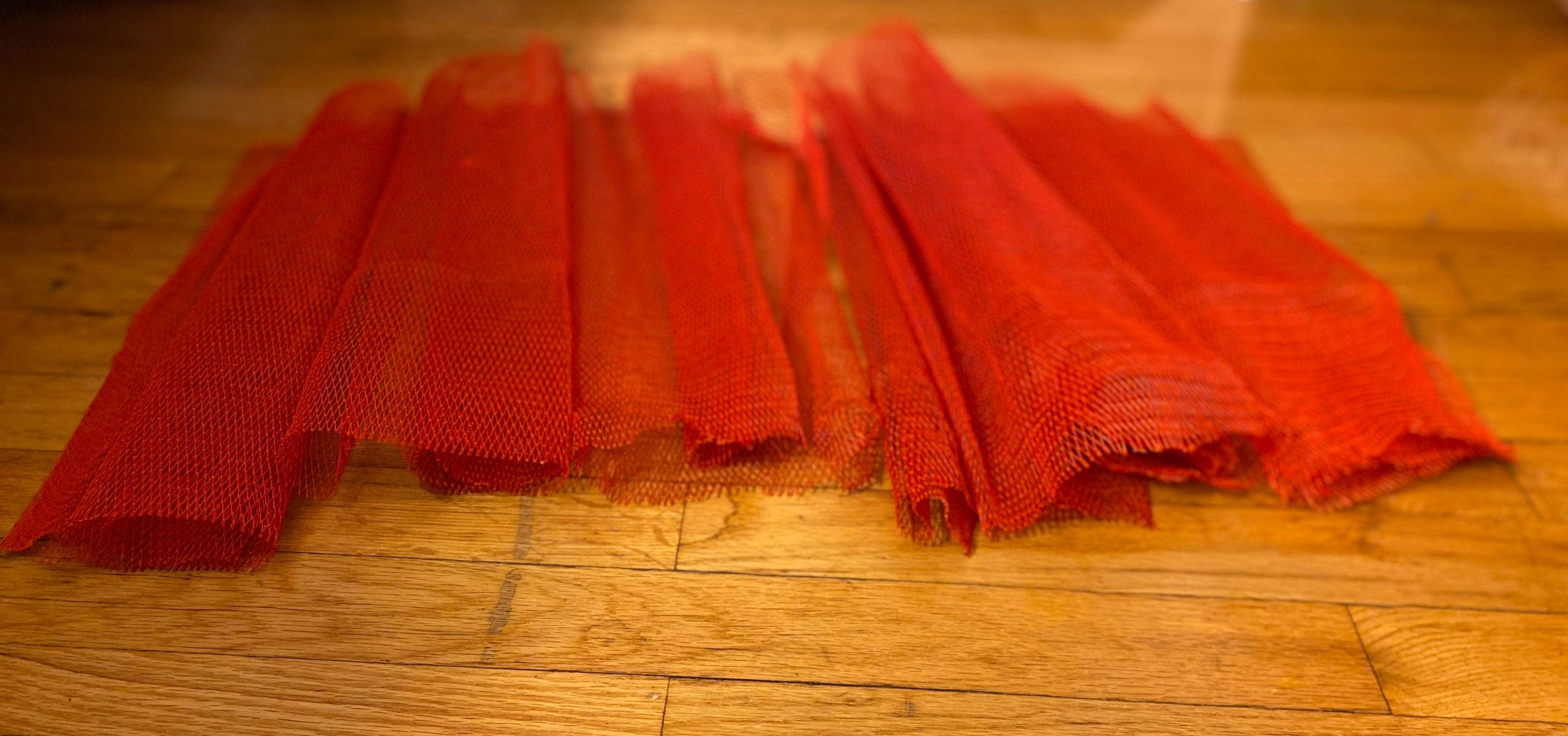 Exfoliating Net Malian Dark RED Wash Nets