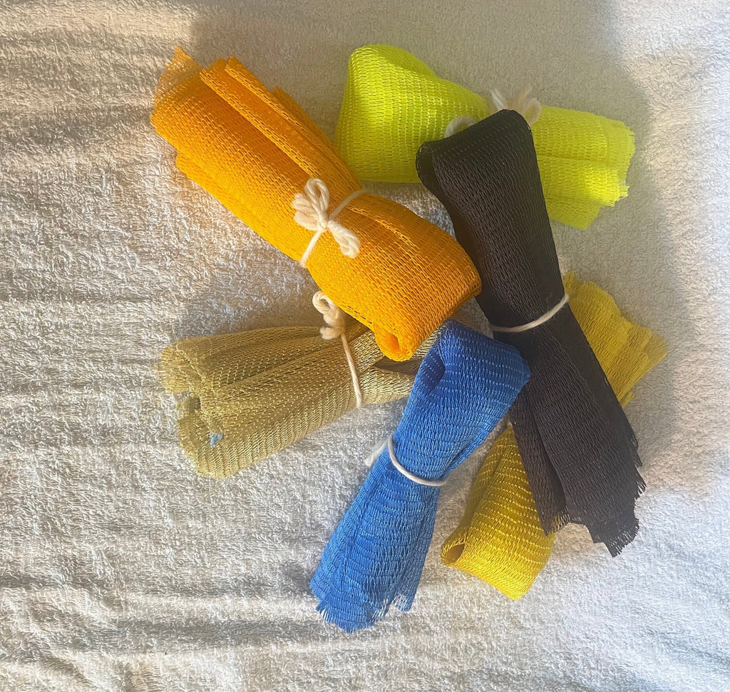 Exfoliating Net Malian Light Wash Nets