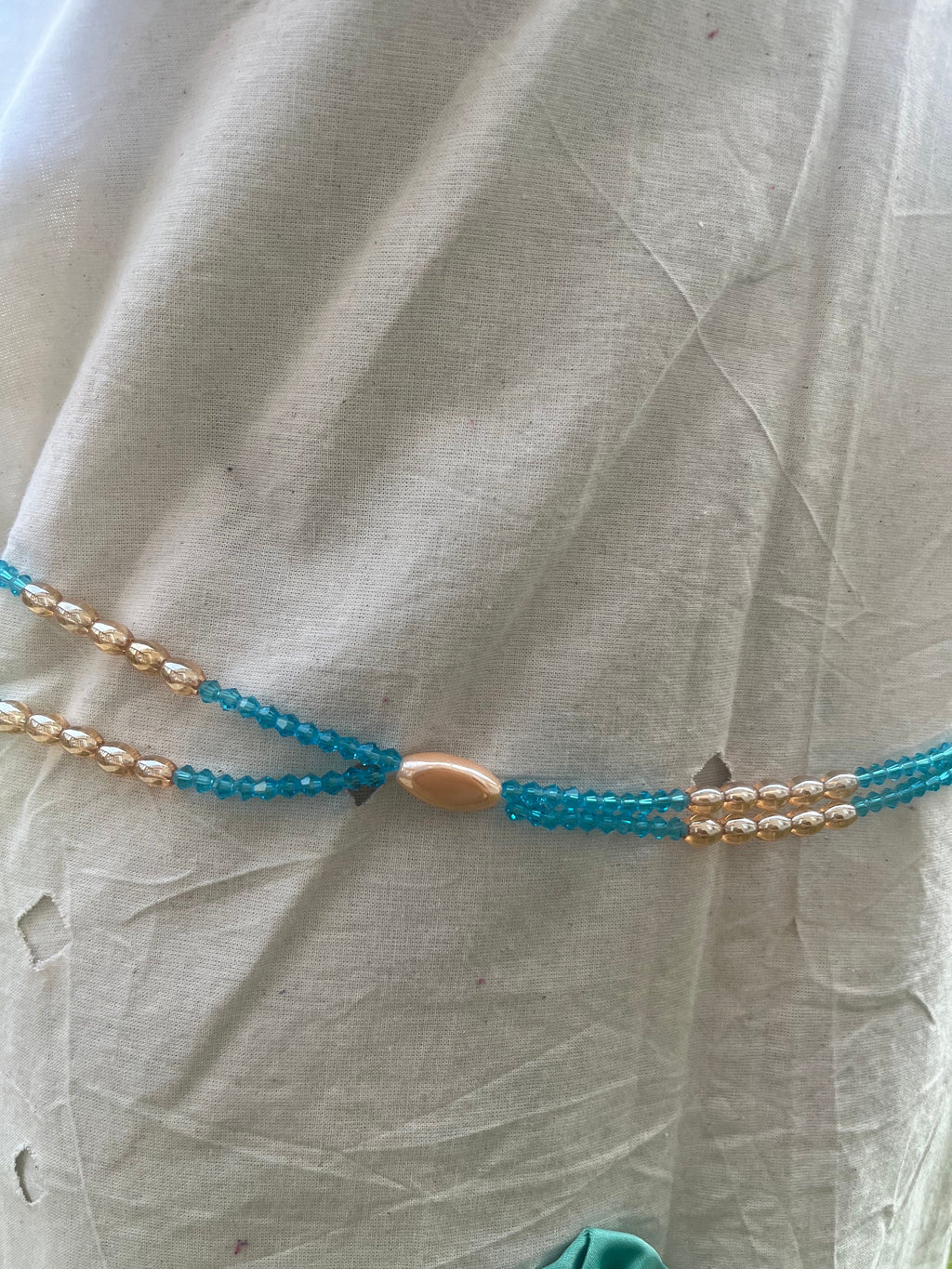 Tan Dual Color Waist beads