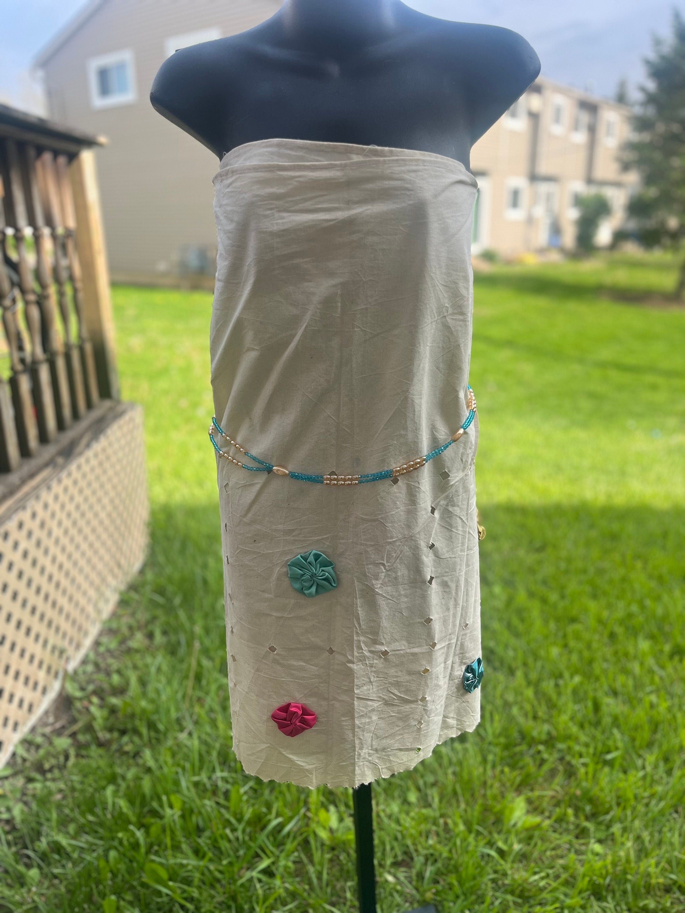Tan Dual Color Waist beads