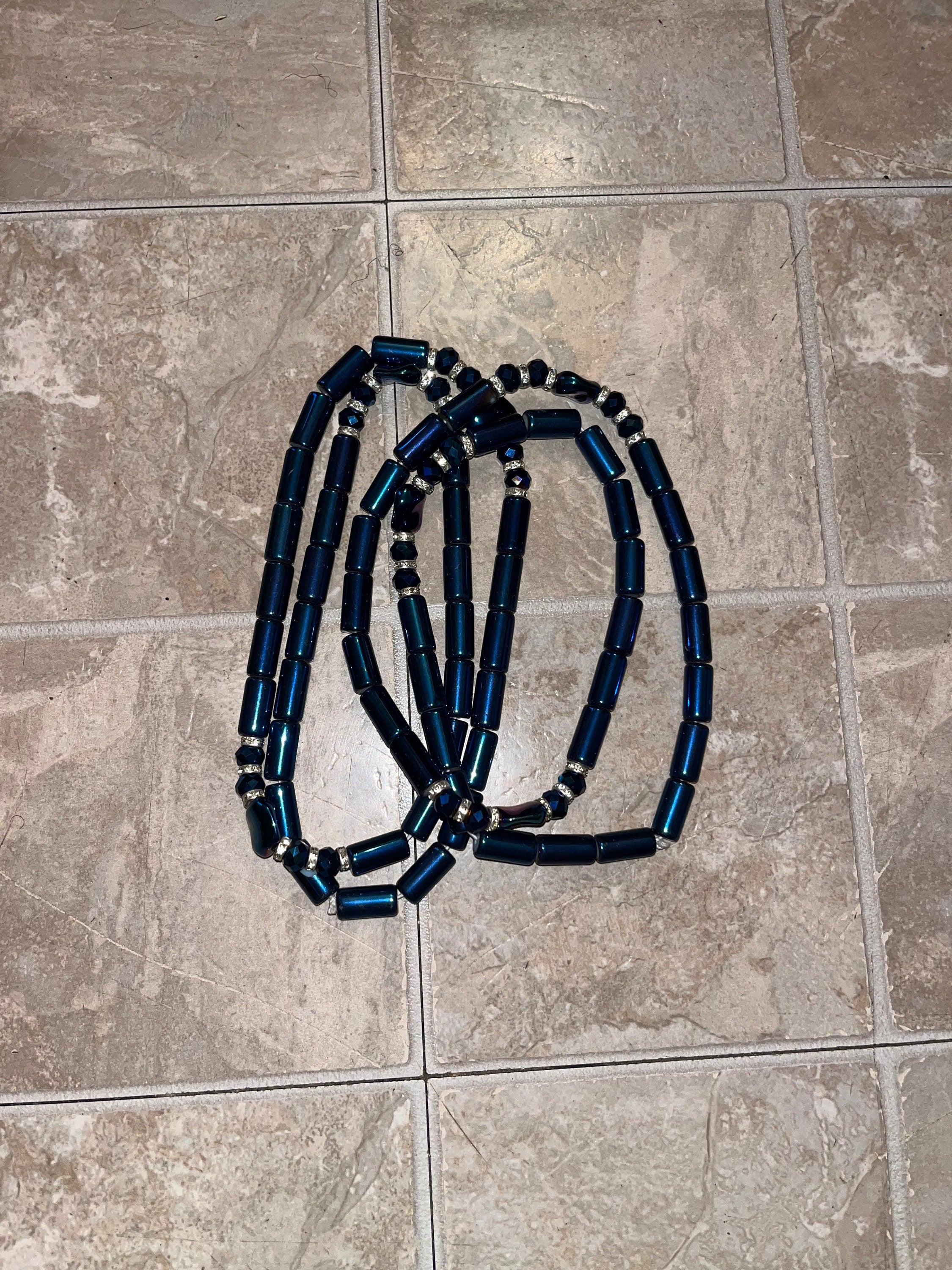 WAIST BEADS Traditional Glossy Malian Beads