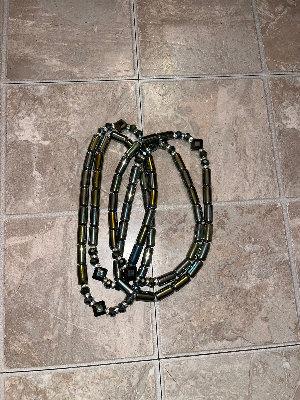 WAIST BEADS Traditional Glossy Malian Beads